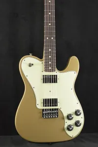 Fender Chris Shiflett Telecaster Deluxe в цвете Shoreline Gold