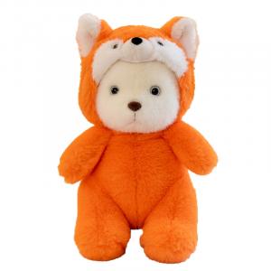 WELTSTON Плюшевая кукла трансформация Baby Bear Pink Rabbit Fox Piglet Frog Little Elephant, высота 30см/35см