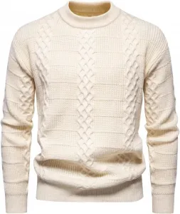 Мужской свитер с четвертью молнии Slim Fit