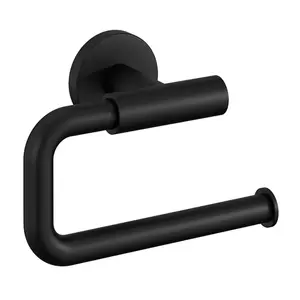 Держатель для туалетной бумаги Architect S+ Cosmic Ring без крышки, матовый черный