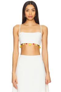 Топ-бра Mira Tyler Mcgillivary, white