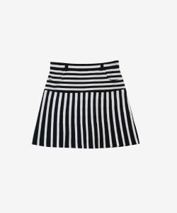Вязаная юбка в полоску Archivio, цвет Navy(260)