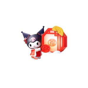 X Sanrio 2024 New Year Collaboration Cute Baby Embracing Good Luck Toys KFC