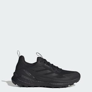 Походные туфли Terrex Free Hiker 2.0 Low Gore-Tex Adidas, цвет Core Black/Core Black/Grey Four
