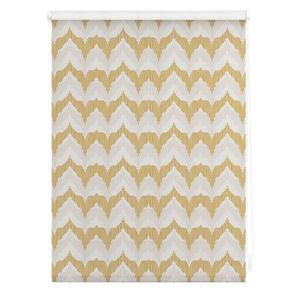 Рулонные шторы Lichtblick Boho Zig Zack, 90x150x6 см, желтый