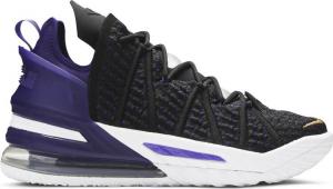 Кроссовки Nike LeBron 18 'Lakers', черный