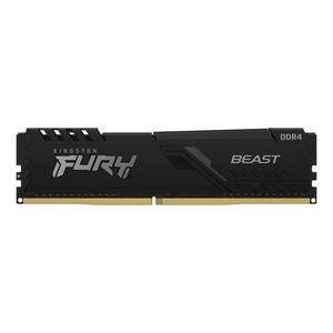 Оперативная память Kingston FURY Beast, 8 Гб DDR4 (1x8 ГБ), 2666 МГц, CL16, KF426C16BB/8, черный