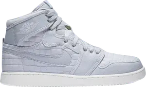 Кроссовки AJKO High Quilted Pure Platinum, серый