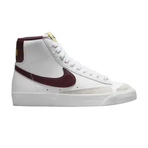 Кроссовки Blazer Mid, цвет White Burgundy Crush