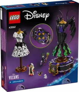 Конструктор Lego Disney 43262 Maleficent and Cruella De Vil Dresses