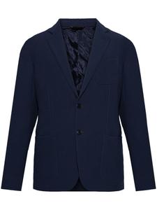 Трикотажный блейзер Giorgio Armani, синий