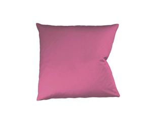 Атласный чехол на подушку Fleuresse Mako 40х40см однотонный на молнии, двойная упаковка 5015 малиновый