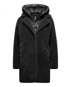 Одесское пальто - пальто из искусственного меха Bomboogie, черный