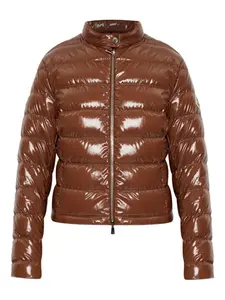 Стеганая куртка Papillon Moncler, коричневый
