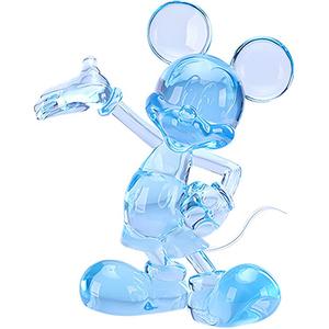 Фигурка Mickey Tribute Collection Transparent Scale Figure Trendy Figures 28cm Disney, salute - transparent aqua синий 28cm