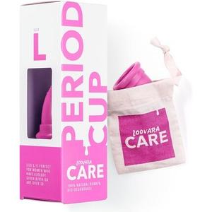 Менструальная чаша Loovara, размер L. 100 % натуральный каучук. Сделано в Германии. Веганский продукт. Не содержит силикона. Не содержит отбеливателей. Срок службы до 10 лет.
