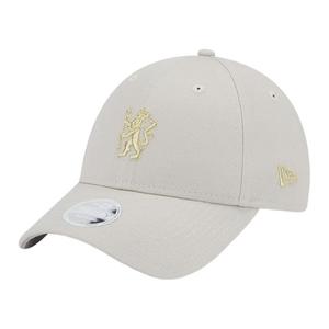 New Era Хлопковая бейсболка женская серая, Gray