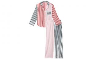 Женский пижамный комплект Victoria's Secret, Разноцветные полосы