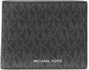 Мужской кошелек Michael Kors Greyson с футляром, Black Signature