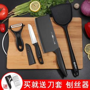 Plys Кухонный набор: нож, разделочная доска, лопатка, фруктовый нож, ложка для шариков