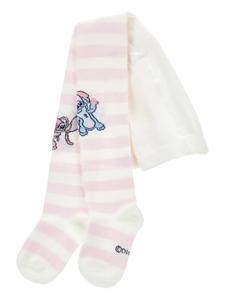 Monnalisa колготки Stitch из коллаборации с Disney, белый