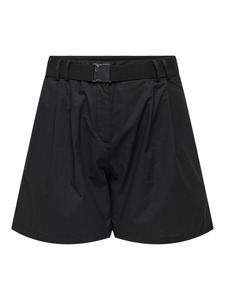 Обычные брюки со складками спереди ONLY Carmakoma, черный