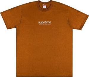 Футболка Supreme Five Boroughs Tee 'Brown', коричневый