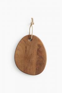 Разделочная доска H&M Small Asymmetric Mango Wood, коричневый