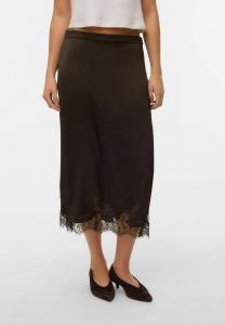 Юбка Vero Moda VMGINNY HOHE MIDI, Chocolate Torte/Brown