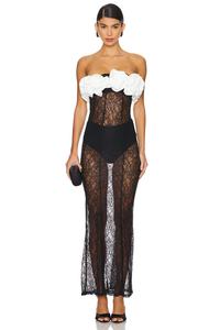 Платье макси delphi Camila Coelho, черный