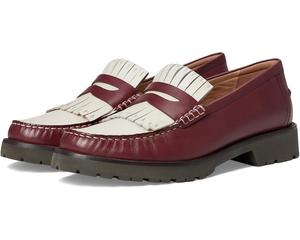 Женские лоферы Cole Haan Treena Lug Kiltie, Black Garnet Leather