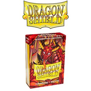 Аксессуары Dragon Shield Matte Crimson Japanese Sized Card Sleeves (60ct)