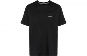 Футболка Patagonia с логотипом Boardshort, цвет Nouveau Green/NUVG