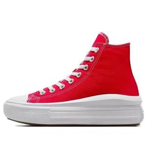 Кроссовки chuck taylor all star move 'red' Converse, красный