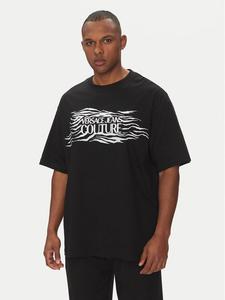 Футболка обычного кроя 78GAH6L1 Versace Jeans Couture, черный