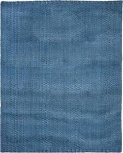 SAFAVIEH коллекция натуральных волокон ковер, 183 x 275 см, Blue, ручной работы Jute, идеально для помещений с высокой проходимостью в гостиной, спальне (NF262C)