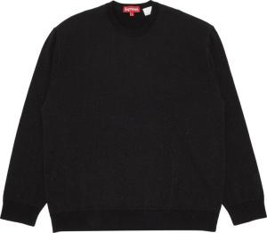 Лонгслив Supreme Metallic Long-Sleeve Top 'Black', черный