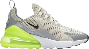 Кроссовки Nike Air Max 270 GS 'Light Bone Volt', кремовый