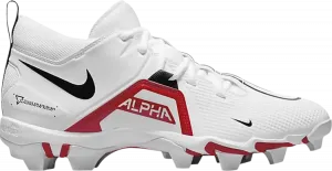 Бутсы Nike Alpha Menace 3 Shark 'White University Red', белый