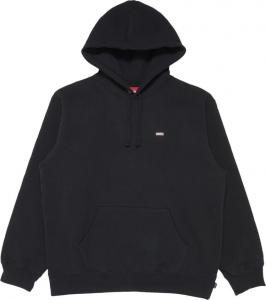 Толстовка Supreme Enamel Small Box Hooded Sweatshirt 'Black', черный