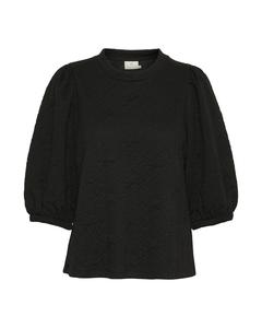 Блузка с коротким рукавом Kaffe Blouse, черный