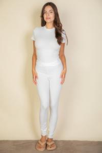 Футболка с коротким рукавом и круглым вырезом TRUEDAMES, белый