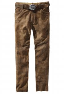 STOCKERPOINT Брюки 'Rocco3' в классическом крое Slim fit, коричневые