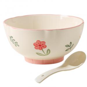 Наборы посуды KAWASIMAYA, 8-Inch Soup Bowl With Spoon