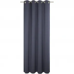 Виртовая штора «Uni Collection Light», (1 шт.), на заказ Wirth, темно-синий