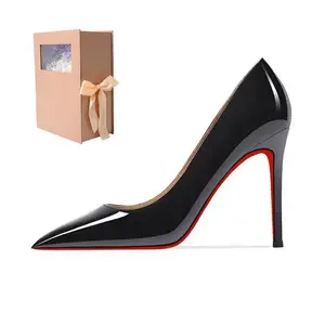 ANGEL BOY Женские туфли на высоком каблуке, черные/телесные