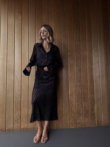 Платье Never Fully Dressed RAINBOW SPOT DRESS, Black