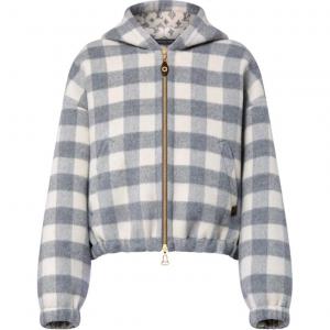 Куртка Lv Double Face Check Zip Up LOUIS VUITTON, серый