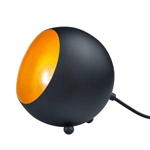 Настольная лампа Trio Billy, сталь - 1-световая - черная / золотая