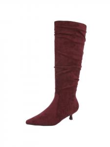 Ital-Design Туфли на высоком каблуке бордового цвета